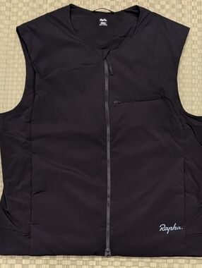 Rapha Insulated Vest Black Men's Size Small